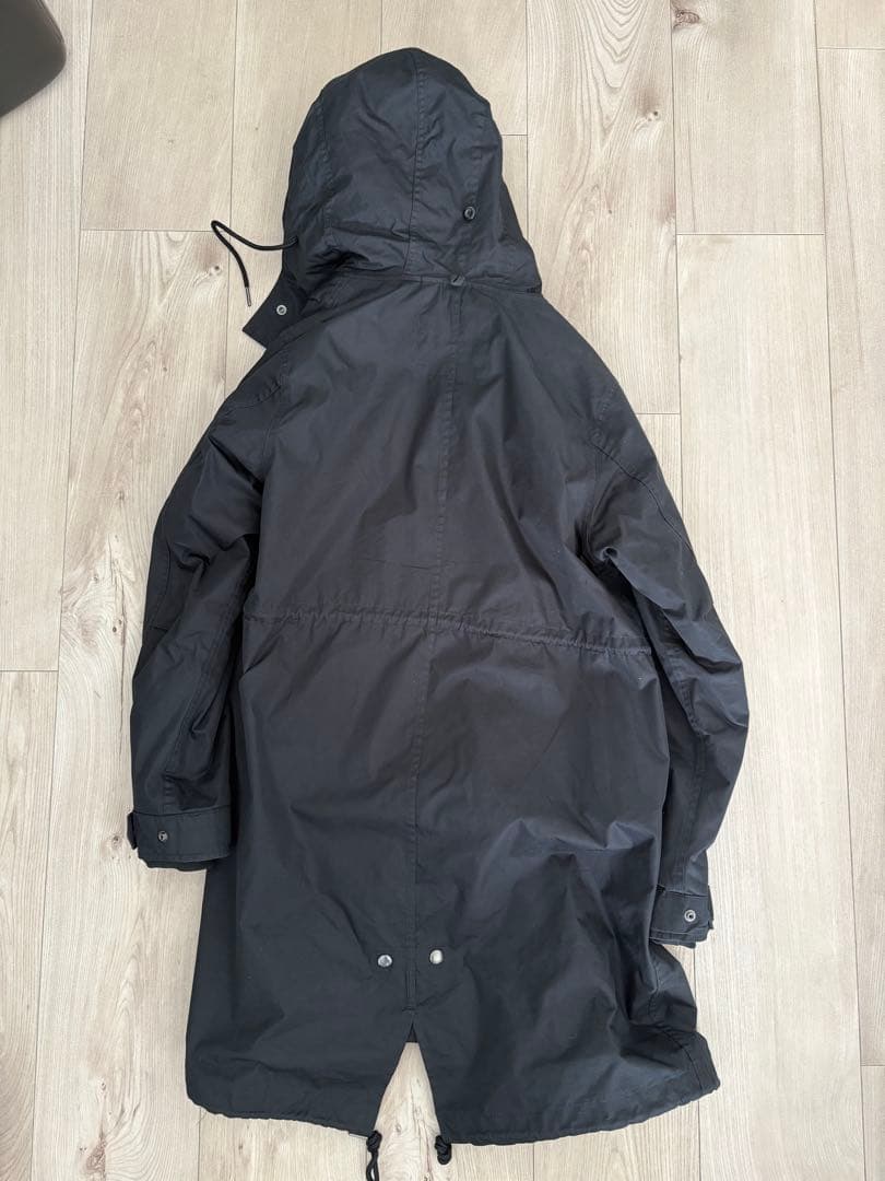 【破格】フレッドペリー　モッズコート　ブラック　M