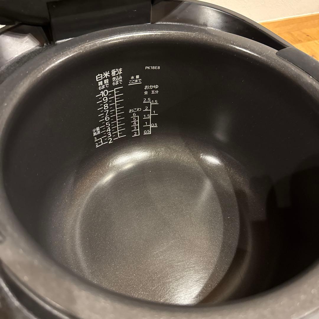 タイガー　炊飯器圧力IH炊飯ジャーJPK-G180　一升炊き 1.8L 10合