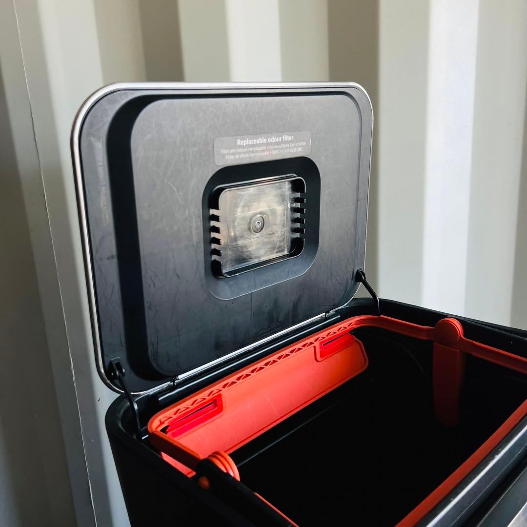 304激安✨Joseph Joseph大容量30L圧縮時短家具ゴミ箱おしゃれ