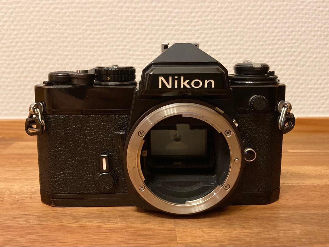 【精度良好・モルト交換済】ニコン Nikon FE ブラック 黒 ボディ