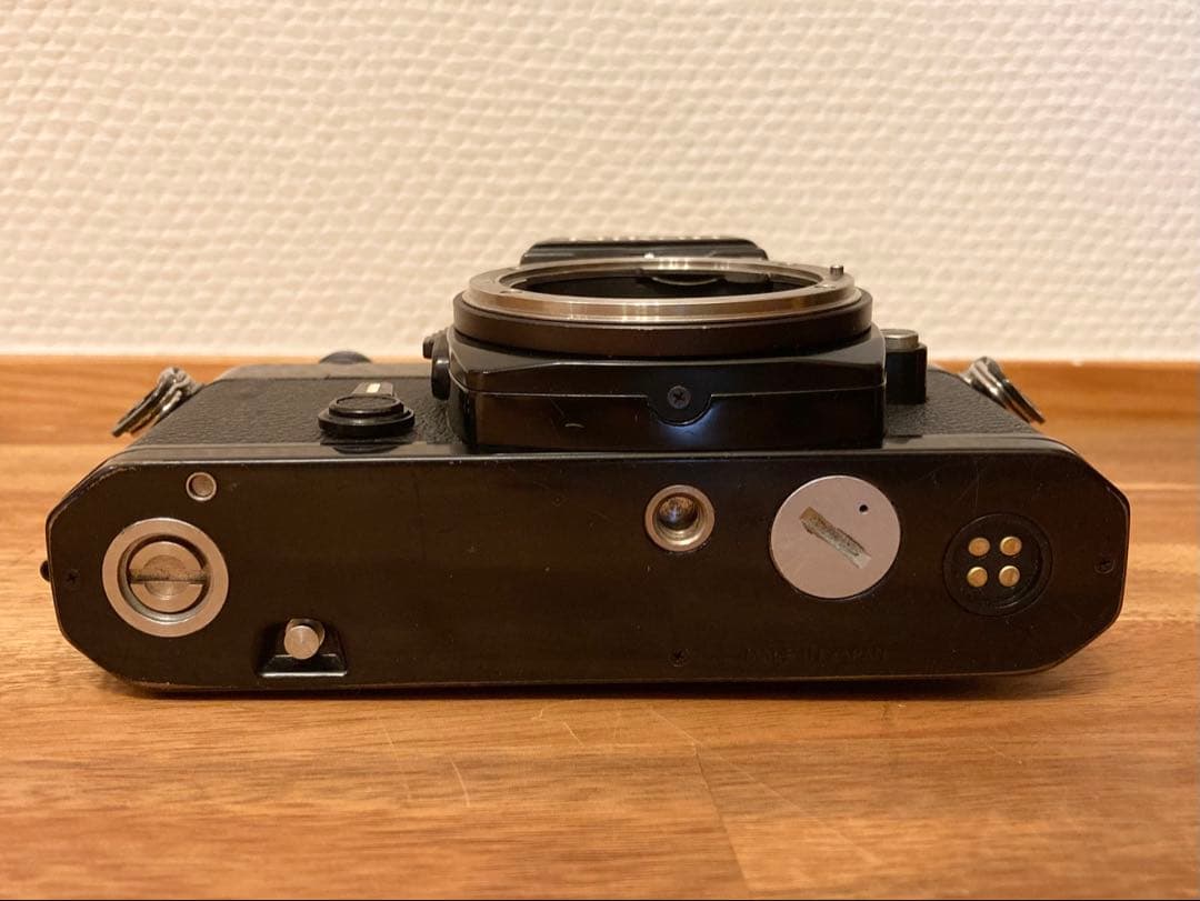 【精度良好・モルト交換済】ニコン Nikon FE ブラック 黒 ボディ