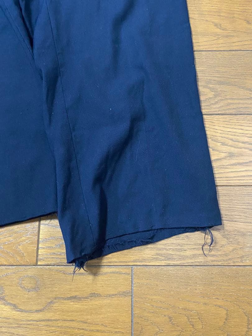 40s 50s ウールギャバジン スラックス 黒 ロカビリー