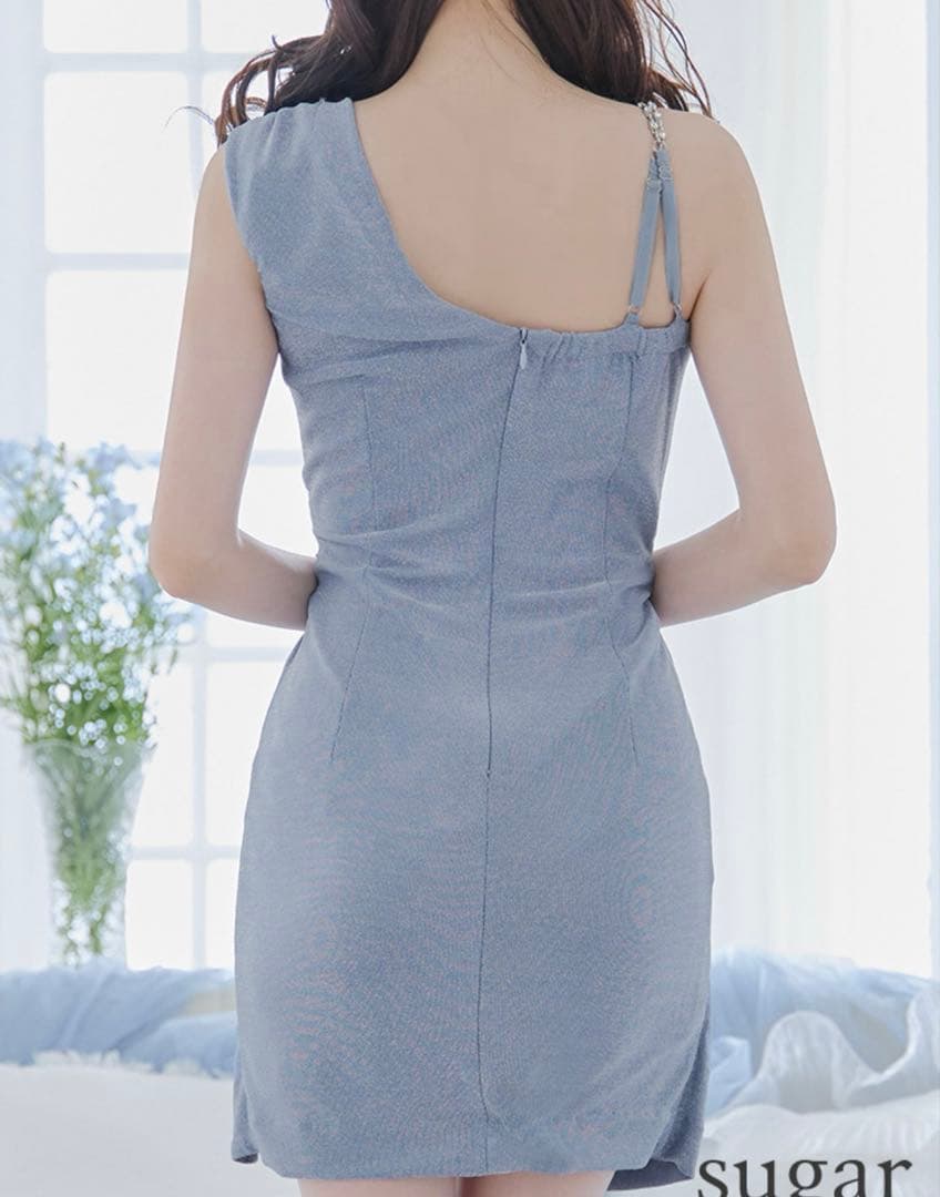 sugar ライトブルー　キャバドレスS