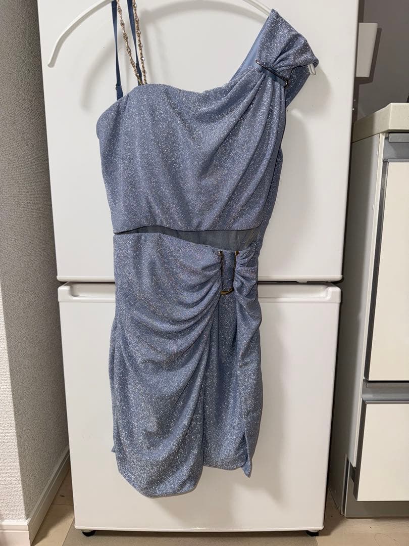 sugar ライトブルー　キャバドレスS