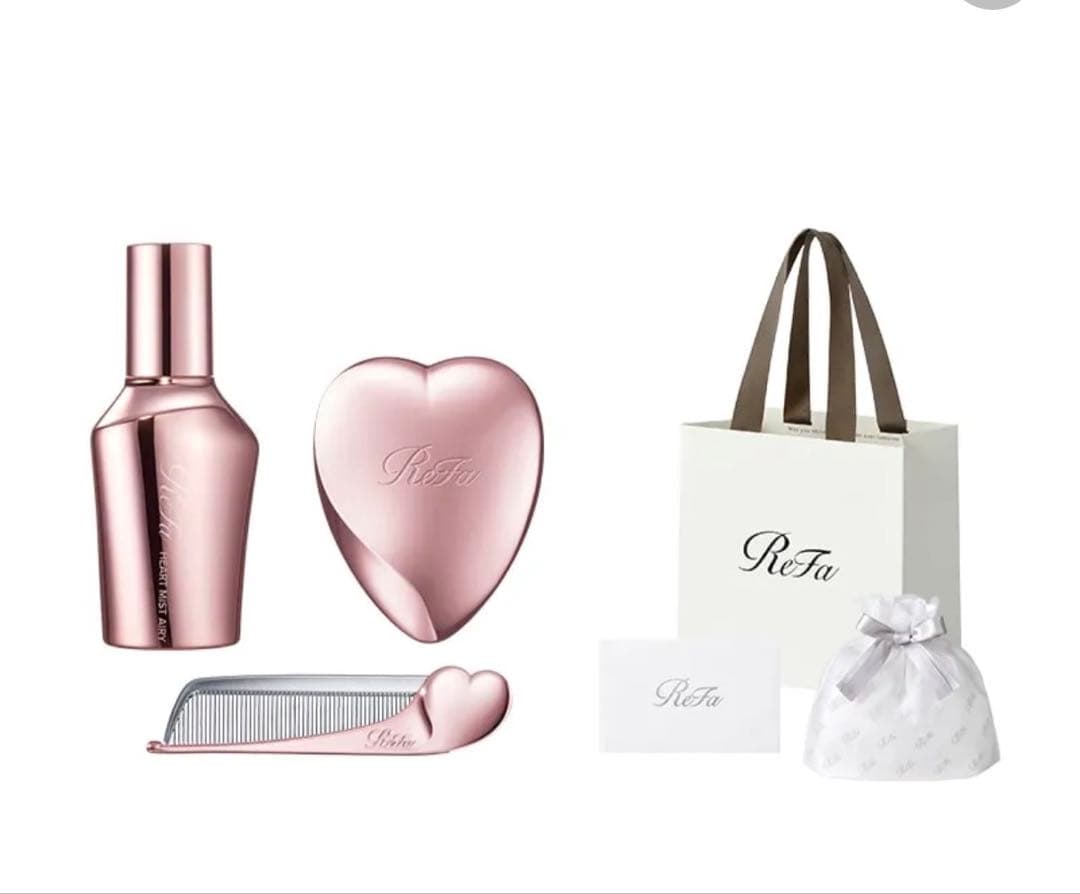 ReFaプレミアムラッピングセット SSリファハートブラシ+ハートコーム+ミスト