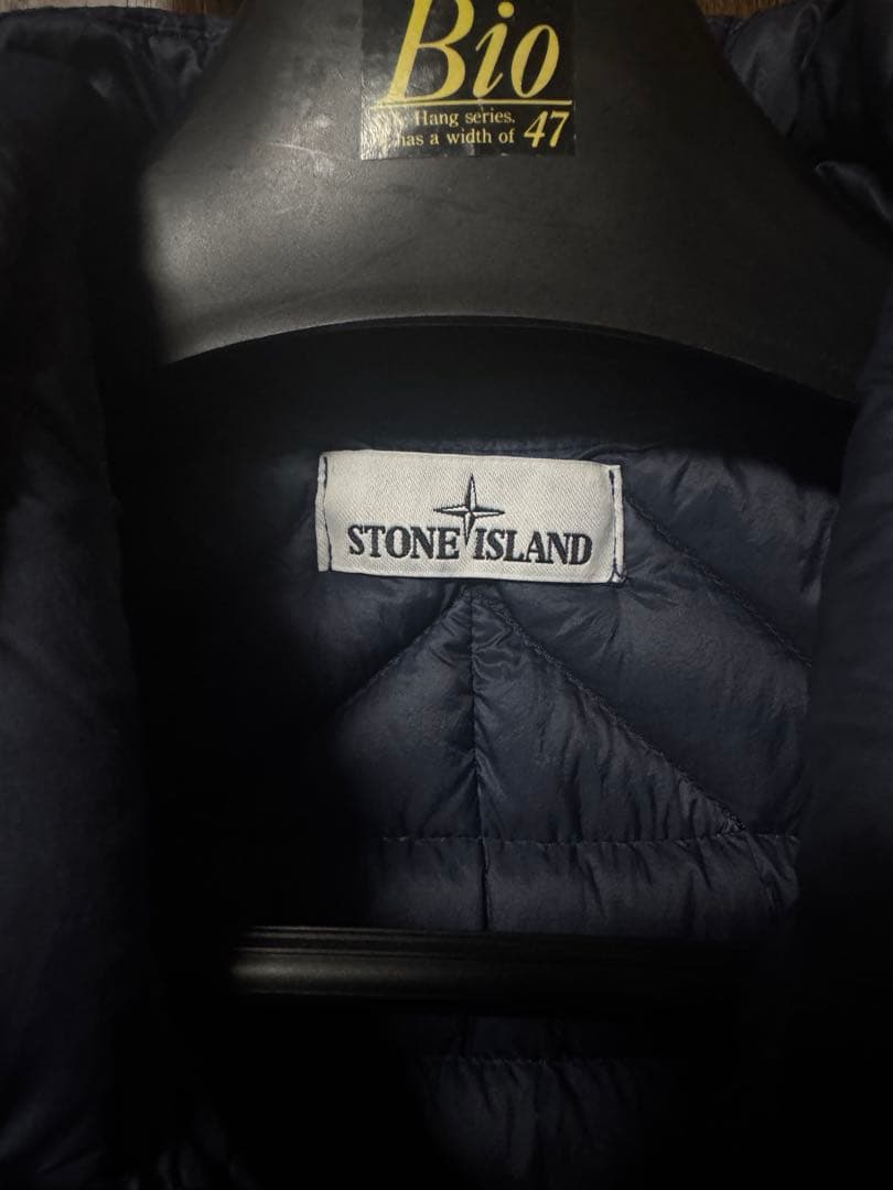 STONE  ネイビー ダウンベスト