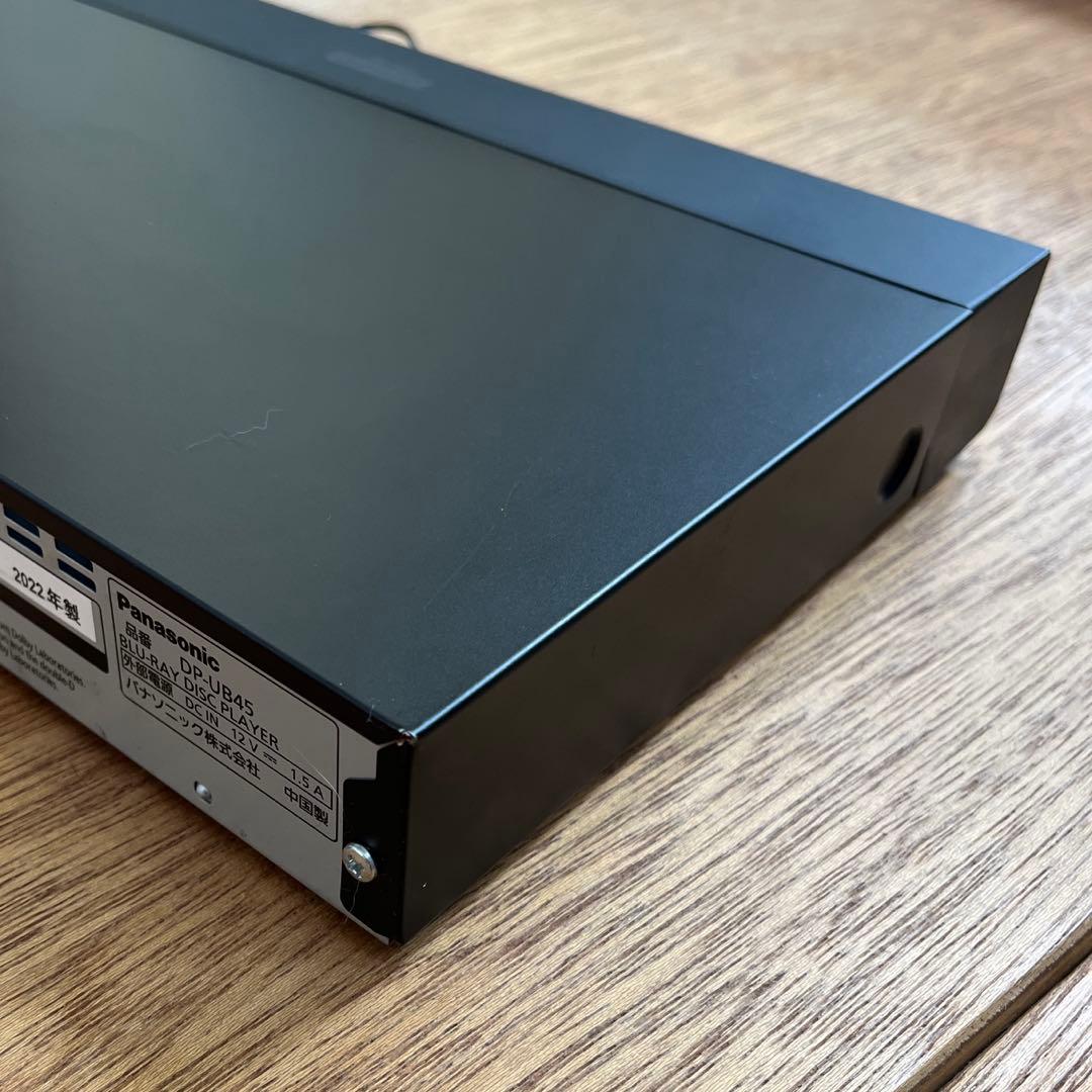 Panasonic DP-UB45 ブルーレイプレーヤー 2022年製