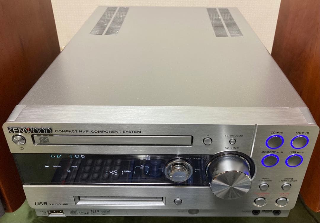 上級機ケンウッドHi-Fi コンポRD-UDA77・スピーカーUDA77【綺麗】