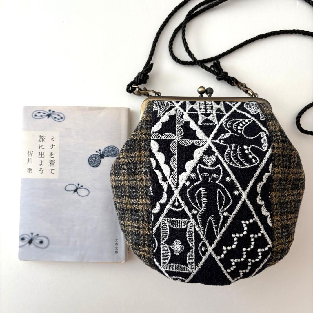 専用です●ミナハンドメイド がま口バッグ symphony とパッチワークがま口