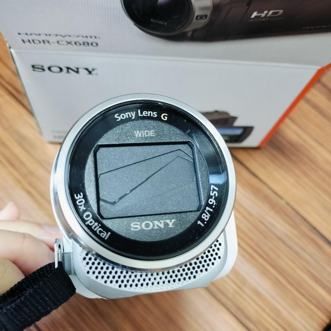 ■ ほぼ新品 ■ ソニー SONY HDR-CX680 ≪24年製・保証書付き≫