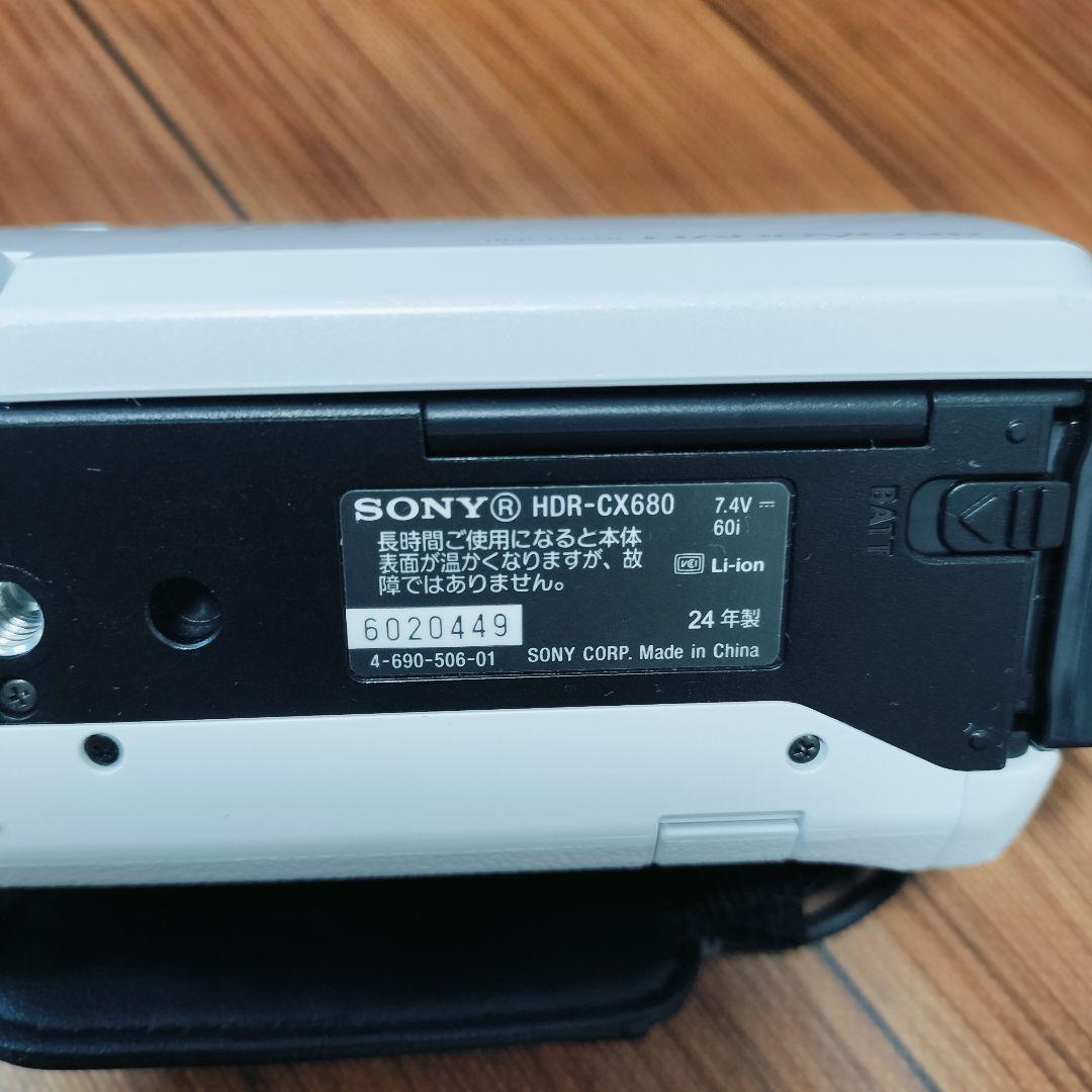 ■ ほぼ新品 ■ ソニー SONY HDR-CX680 ≪24年製・保証書付き≫
