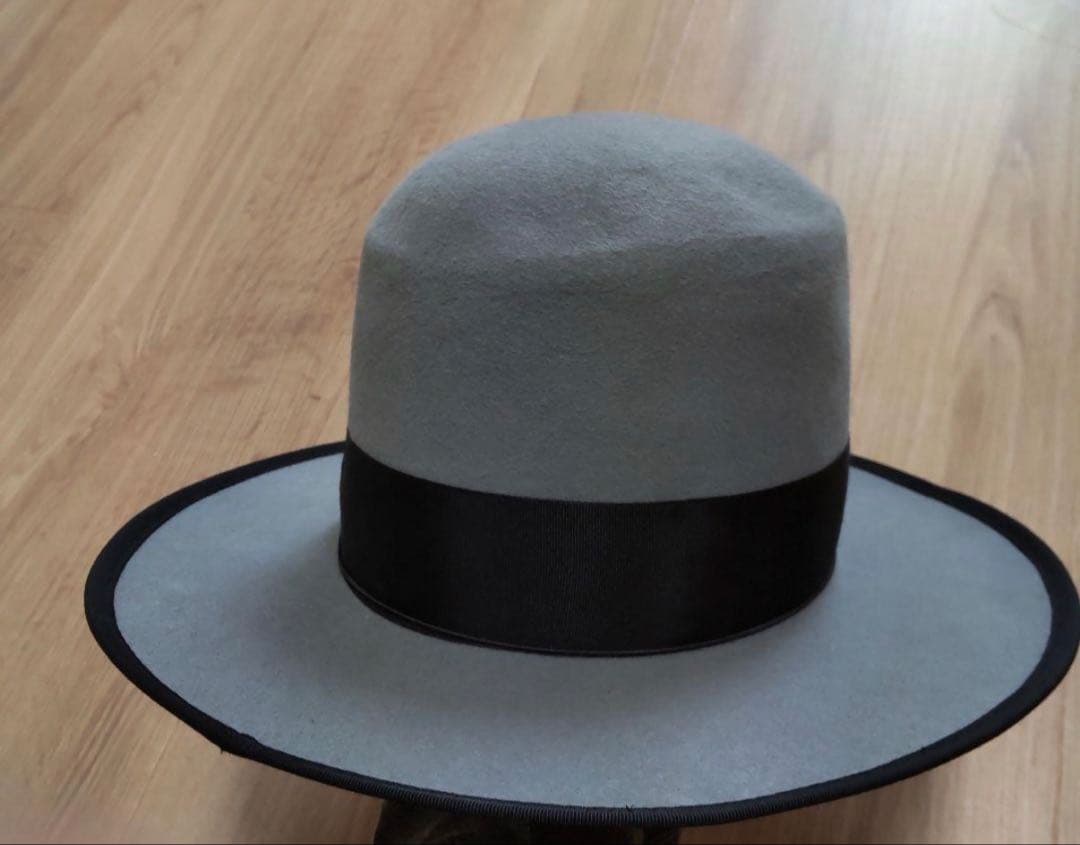STETSON　customV ハット 58~ グレー ラビット 44000円