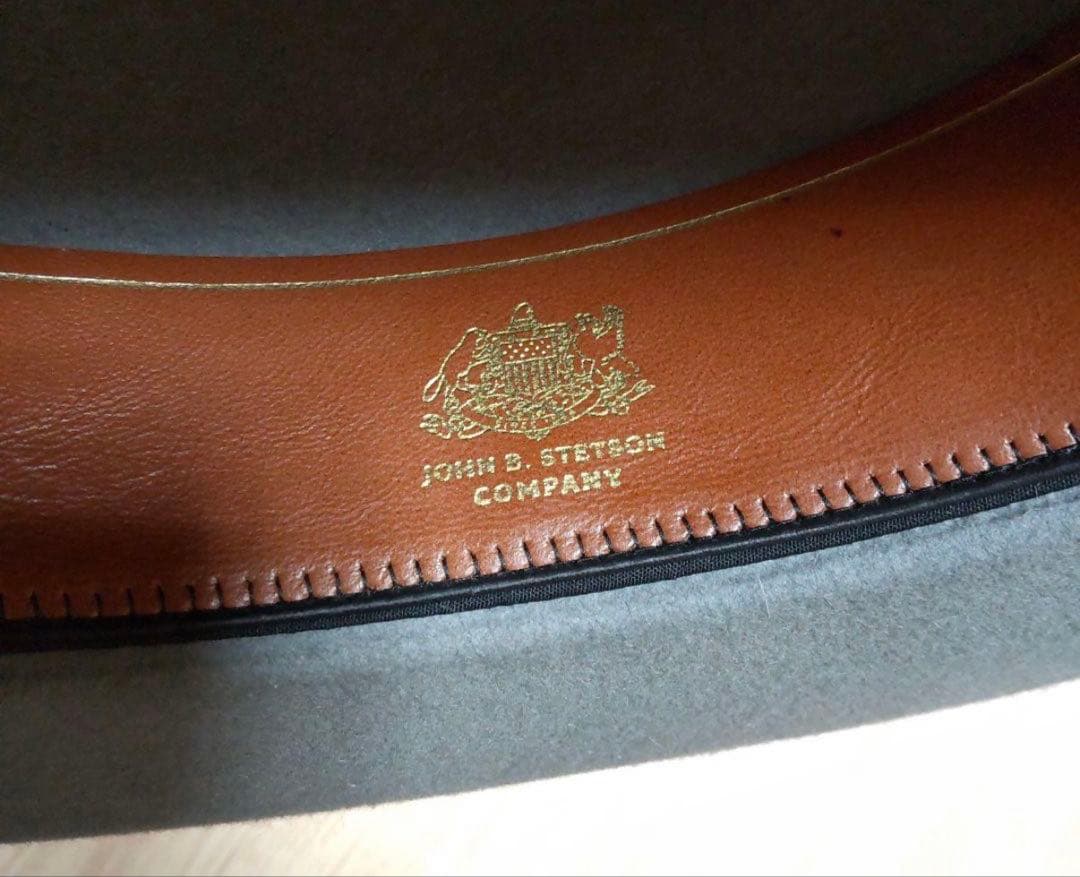 STETSON　customV ハット 58~ グレー ラビット 44000円