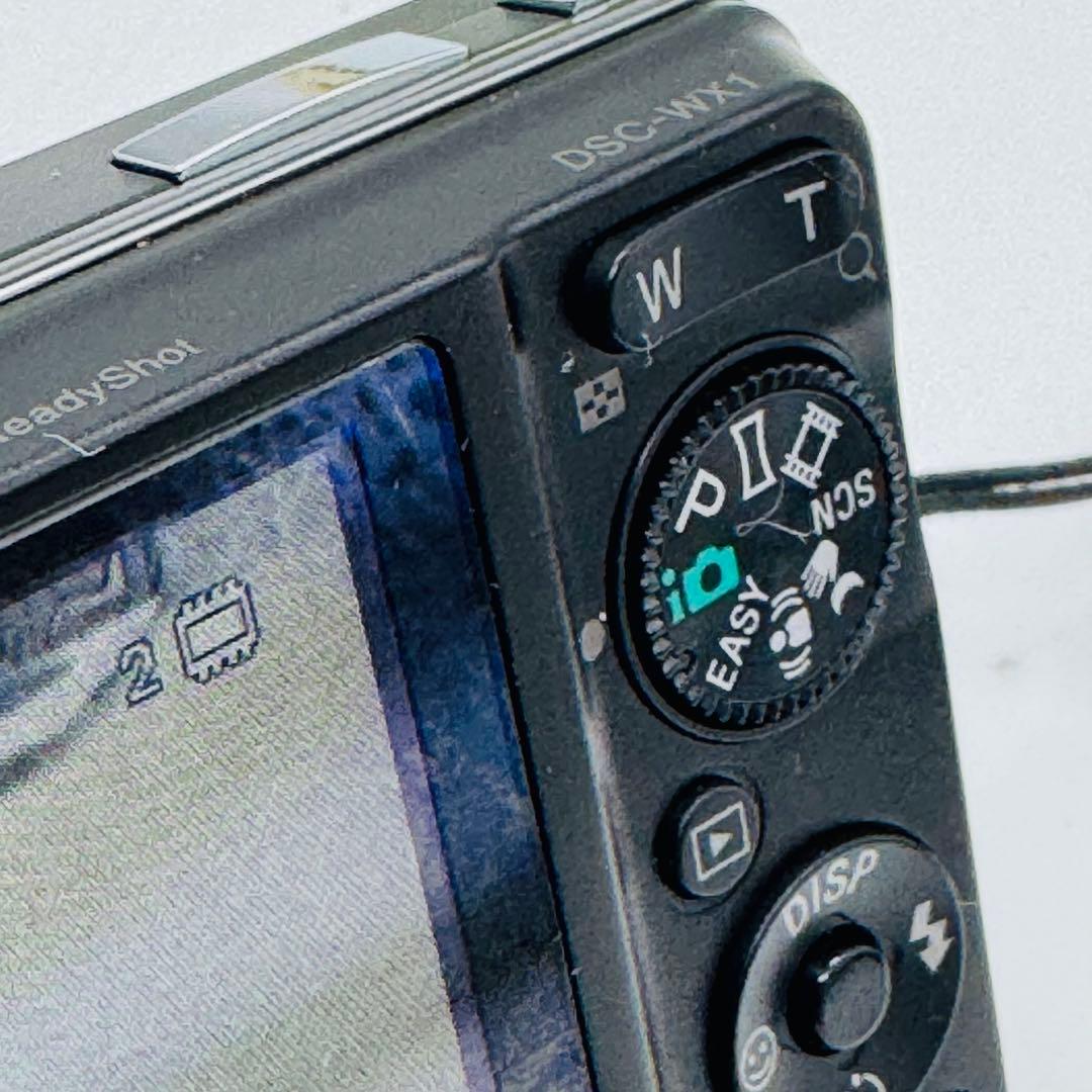 【美品】SONY Cyber-shot DSC-WX10 ブラック 箱付き