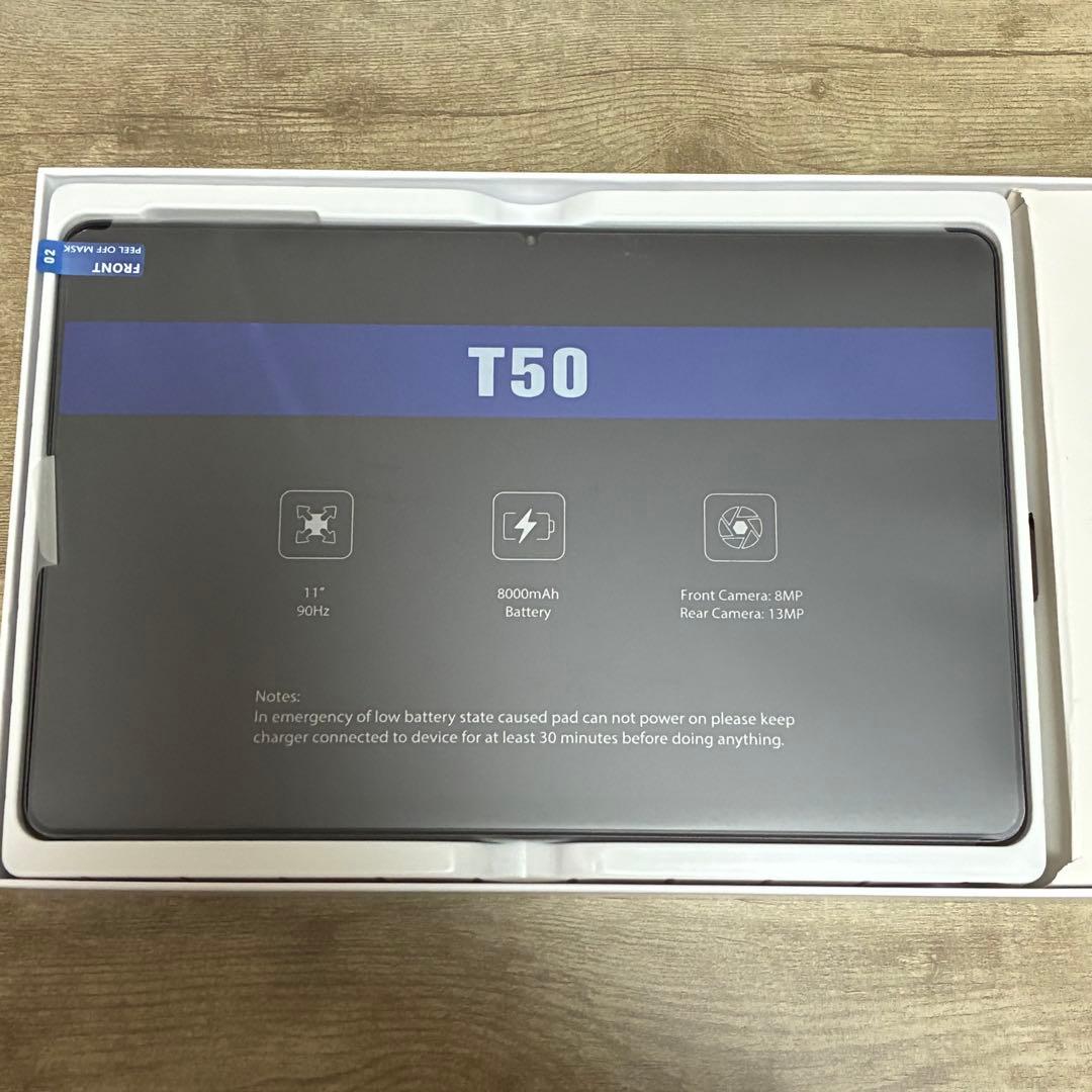 【新品】タブレット Android16 11インチ　Tabwee T50
