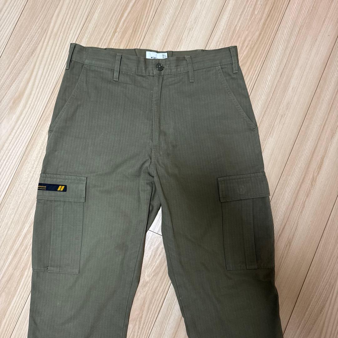 ダブルタップス カーゴパンツ カーキ 02 リップストップ