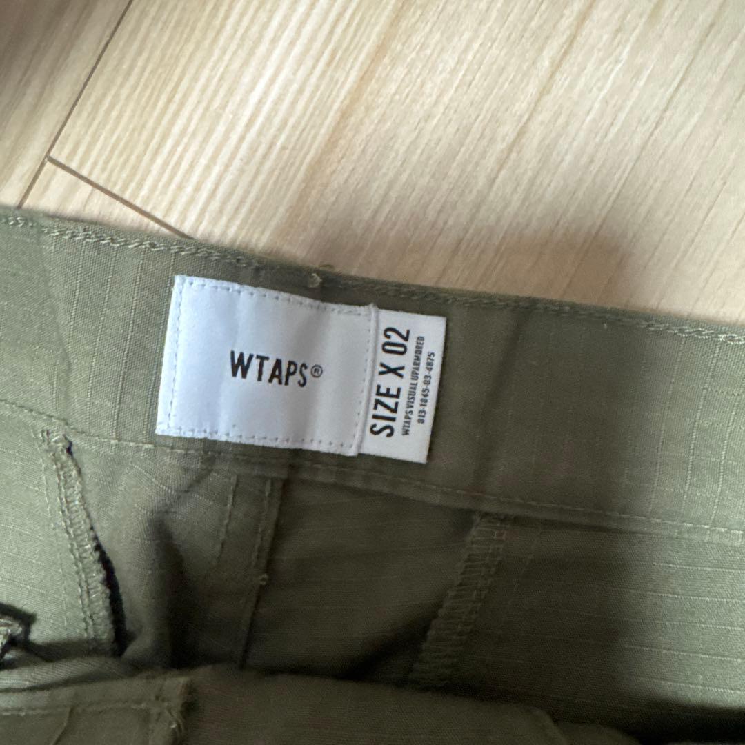 ダブルタップス カーゴパンツ カーキ 02 リップストップ