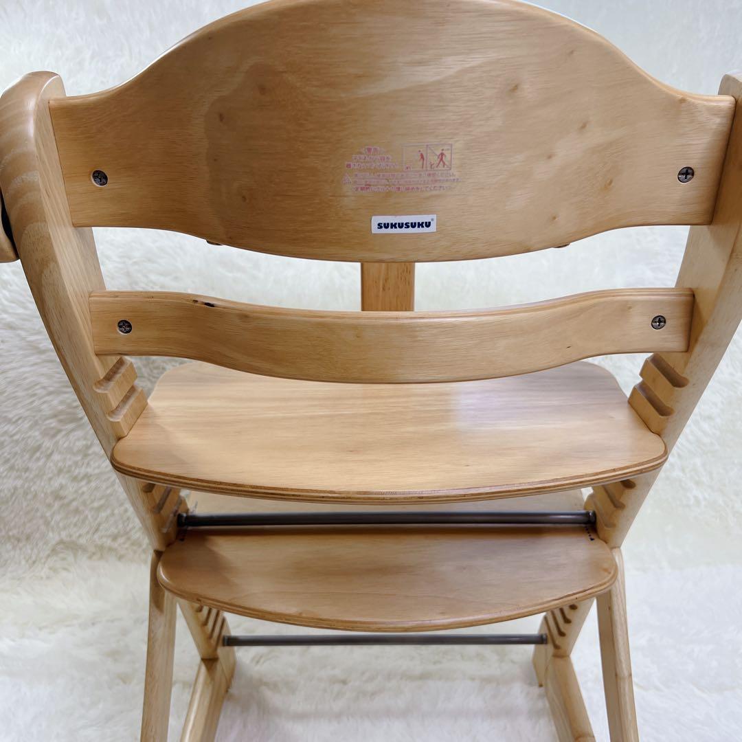 【美品】【付属品有】 大和屋 すくすくチェア イーエヌ テーブル&ガード付