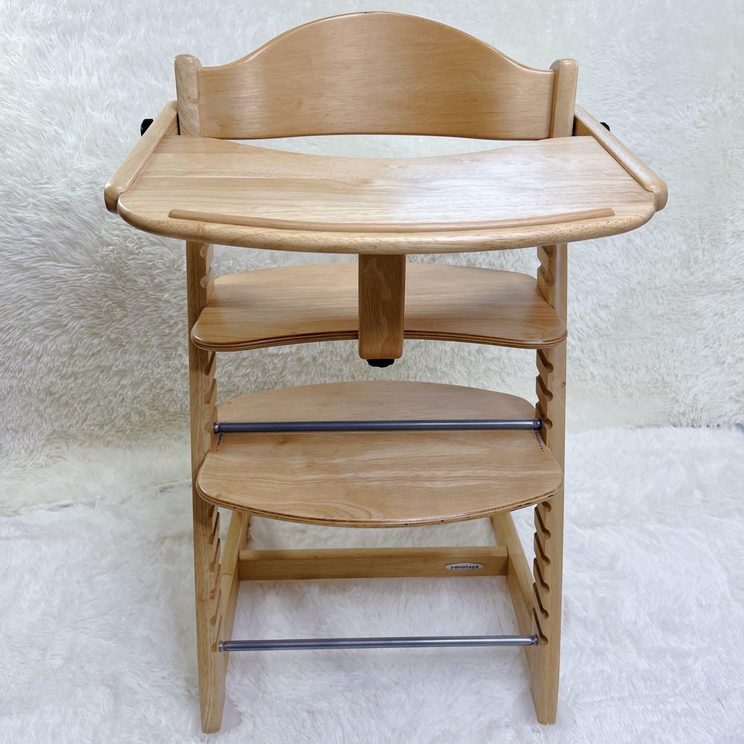 【美品】【付属品有】 大和屋 すくすくチェア イーエヌ テーブル&ガード付