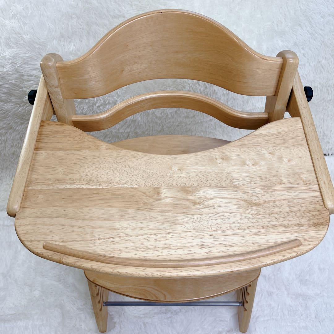 【美品】【付属品有】 大和屋 すくすくチェア イーエヌ テーブル&ガード付