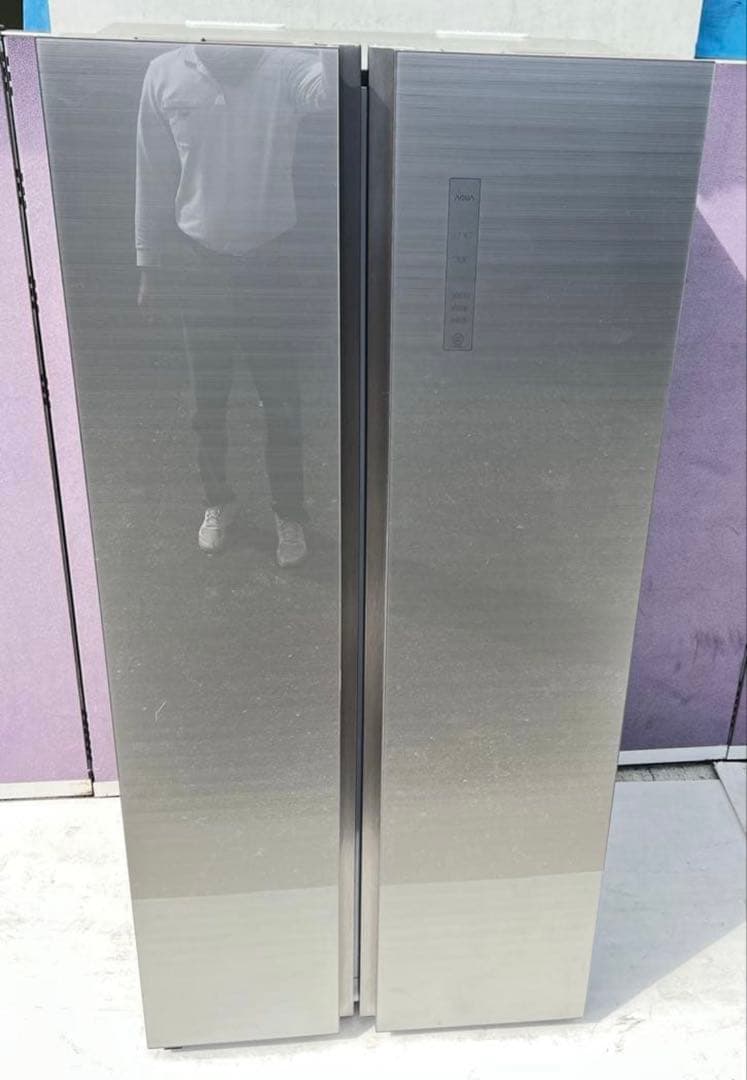 AQUA ノンフロン冷凍冷蔵庫 AQR-SBS45H (S) 2019 年