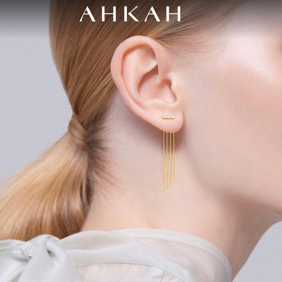 AHKAH シャンデリアチェーンピアス withマート様ご成約済み