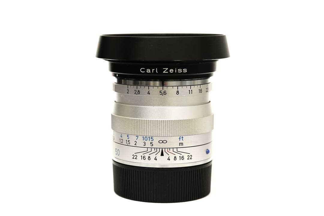 ZEISS Planar T* 50mm f/2 ZM 単焦点レンズ&純正フード