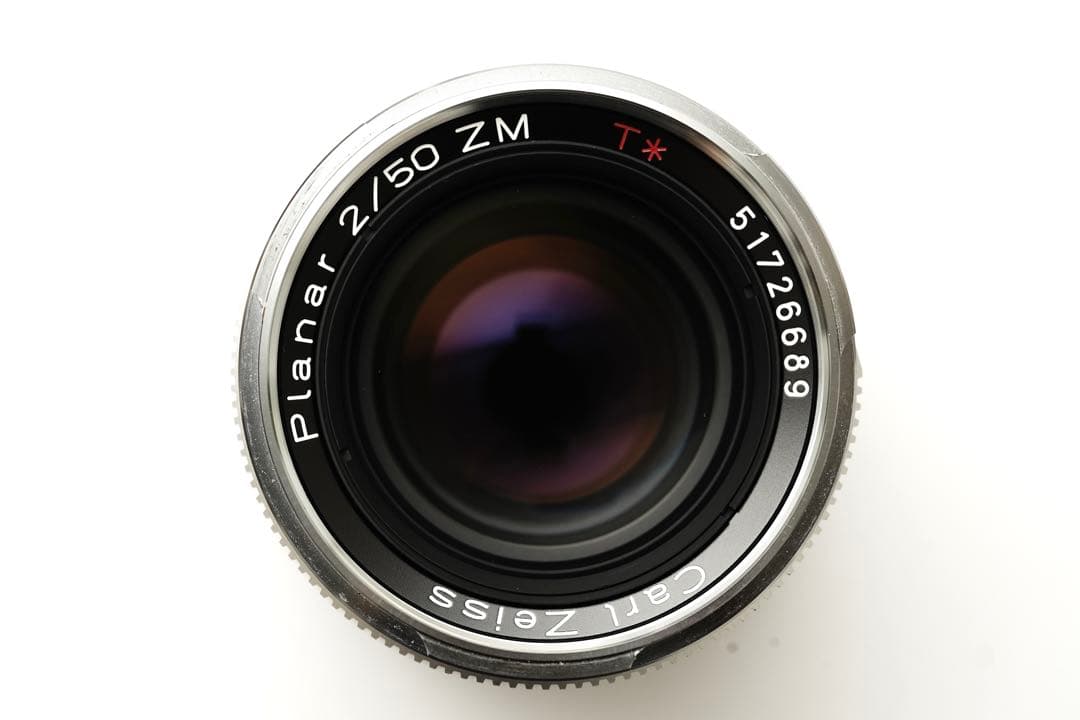 ZEISS Planar T* 50mm f/2 ZM 単焦点レンズ&純正フード