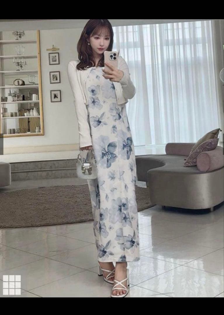 公式完売浴衣‼️GRL [fy027] 水彩花柄浴衣セットセパレート