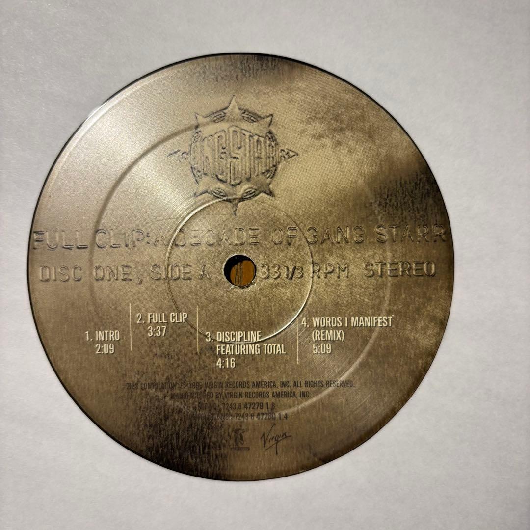 Gang Starr / Full Clip US正規3LP 美品