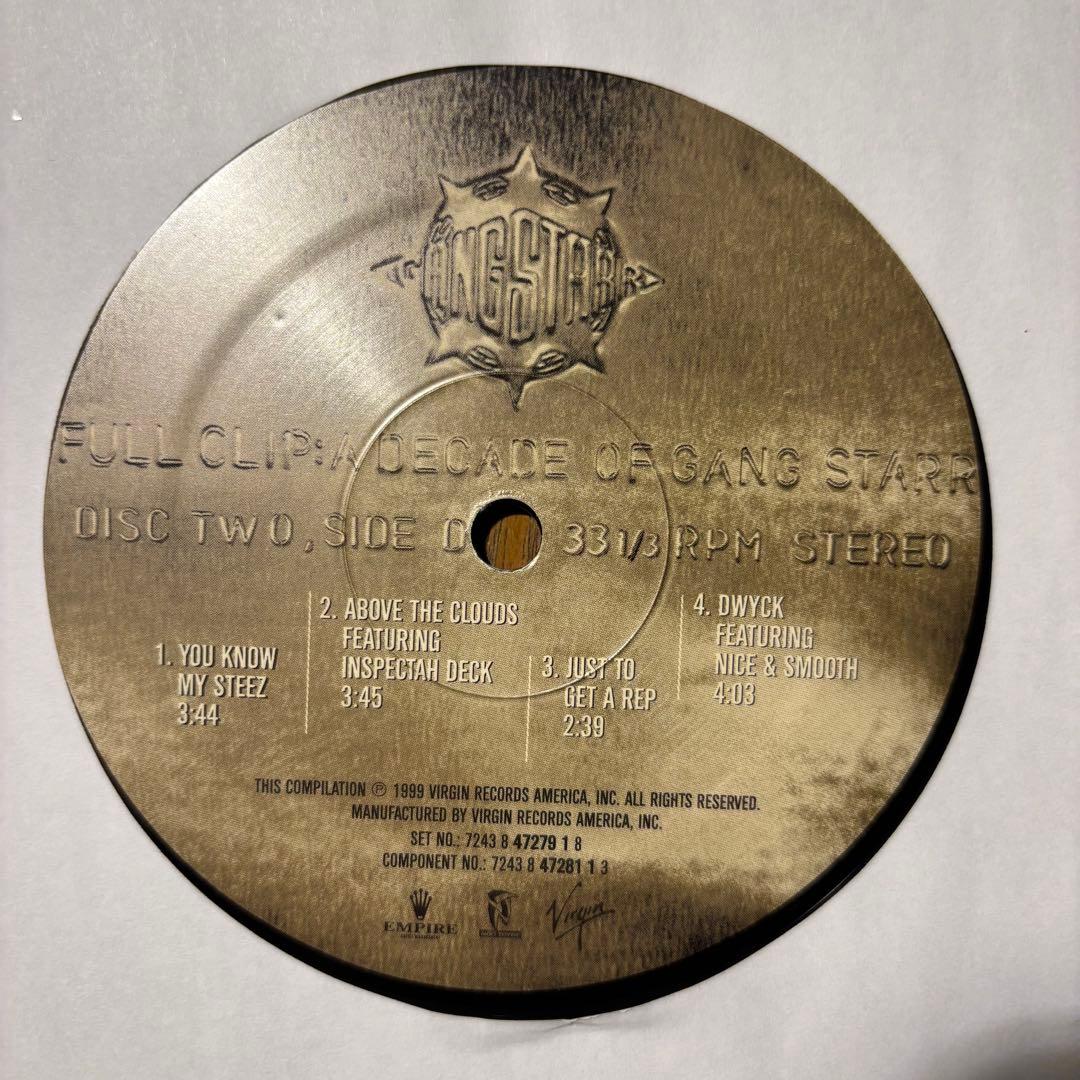Gang Starr / Full Clip US正規3LP 美品