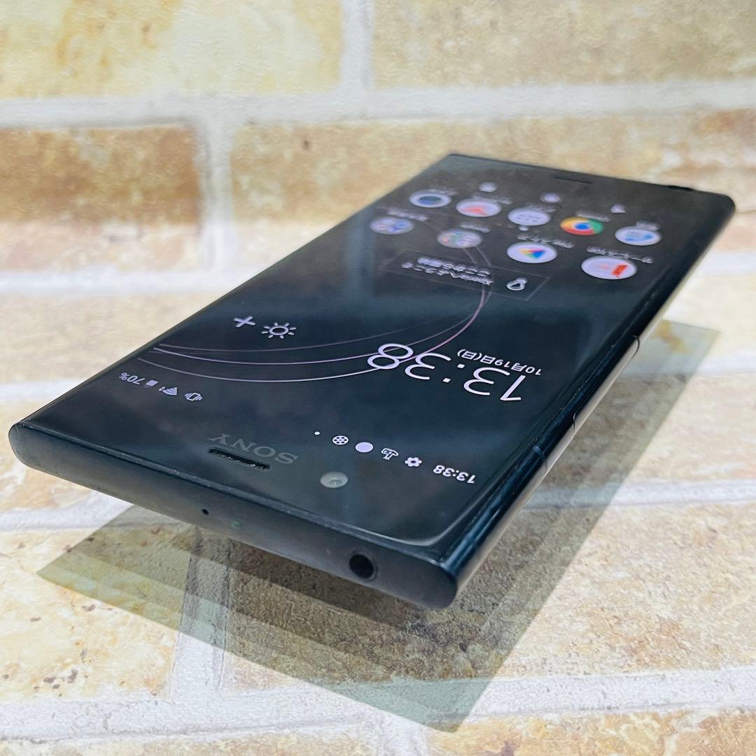 SIMフリー SONY Xperia XZ1 64GB ブラック 電池良好
