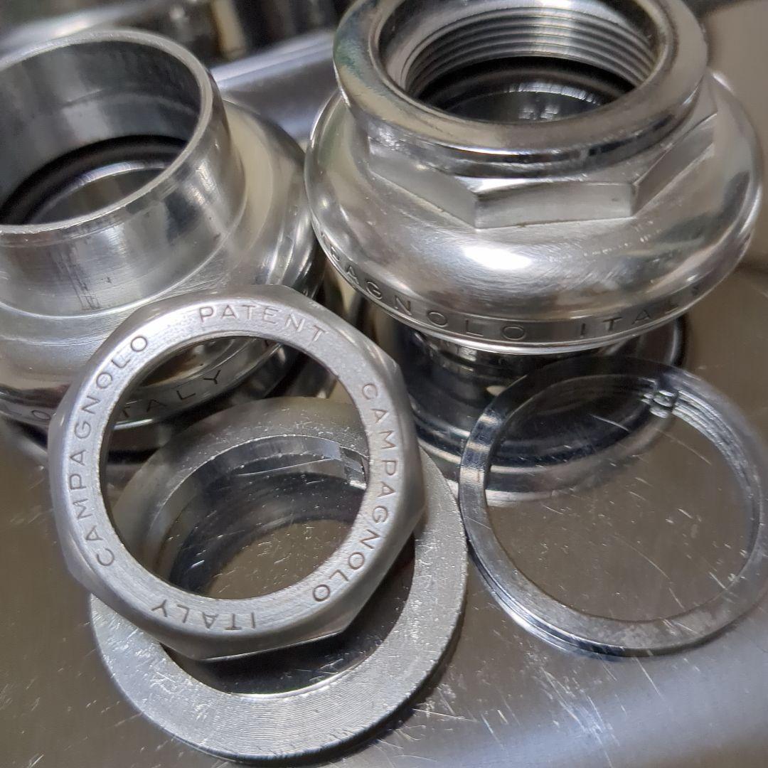ビンテージ Campagnolo スレッド ヘッドパーツ ITA