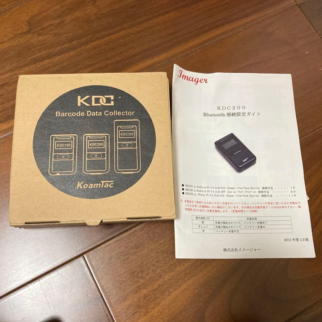 バーコードリーダー　ビーム　スキャン　KDC200
