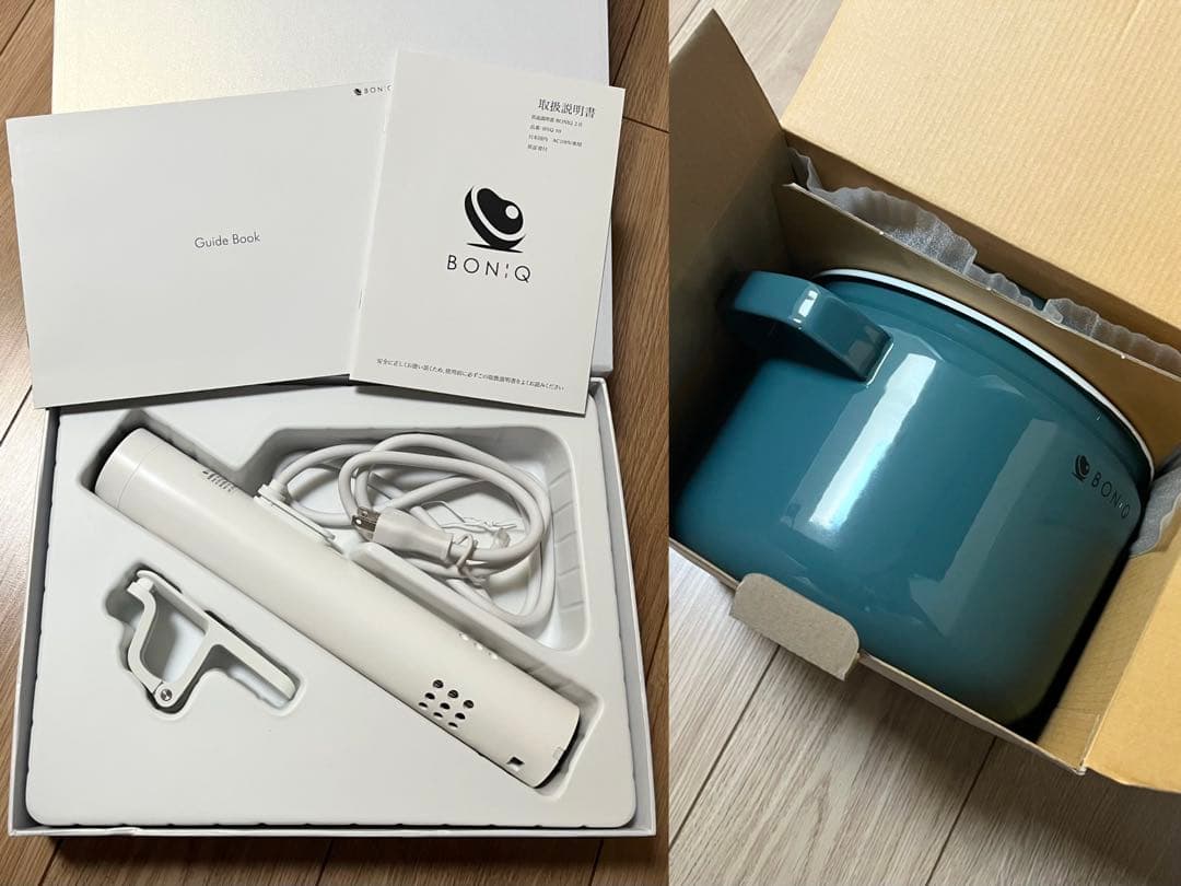 BONIQ 低温調理器2.0+専用鍋セット