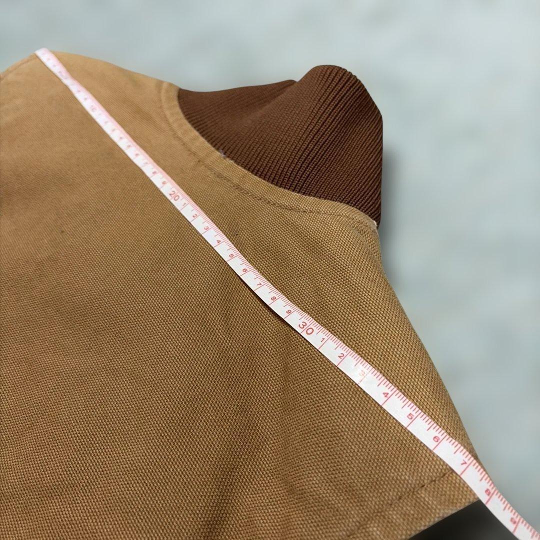 v*e様 カーハート　希少サイズ　ダックベスト　ブラウン