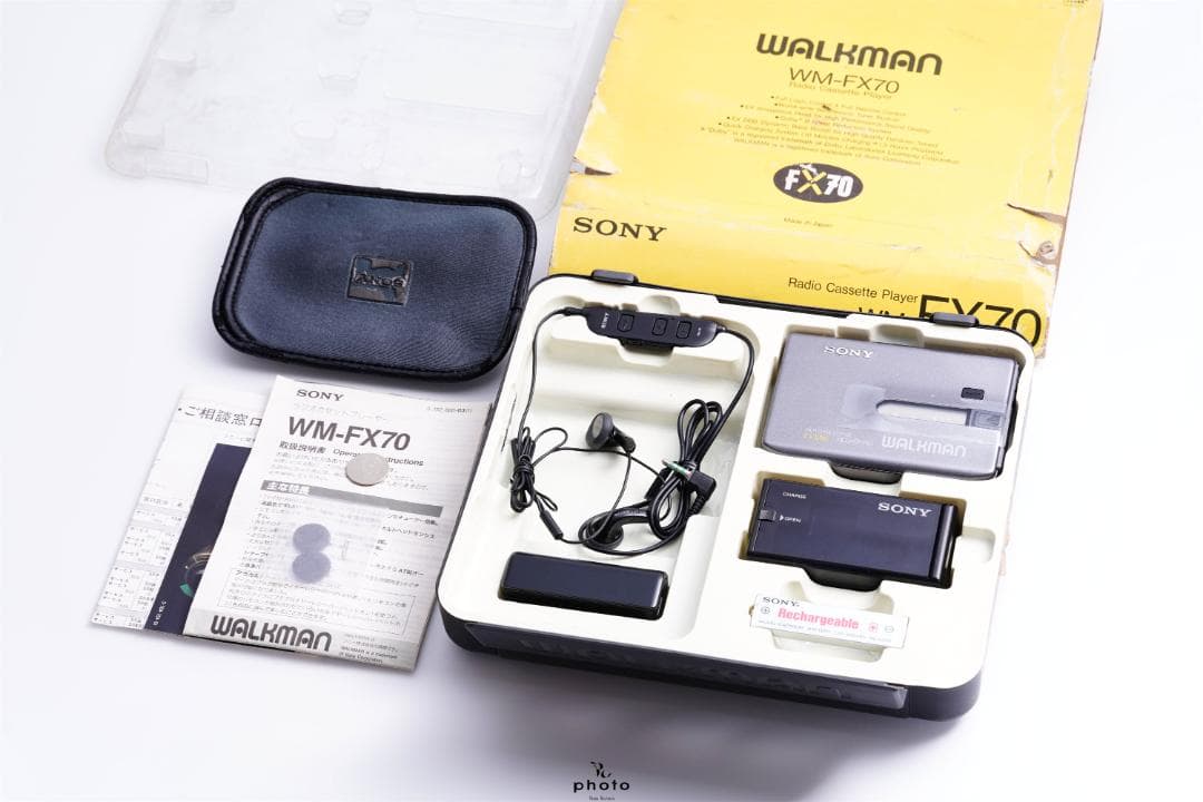 SONY WALKMAN FM/AM カセットウォークマン WM-FX70 G
