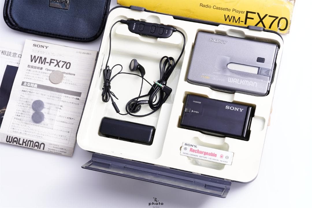 SONY WALKMAN FM/AM カセットウォークマン WM-FX70 G