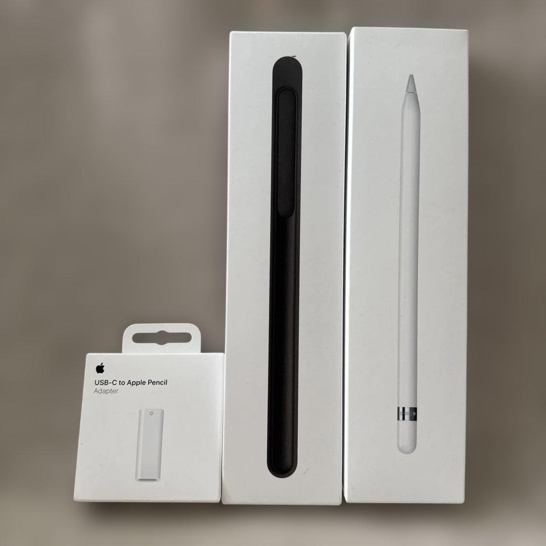 Apple Pencil 第1世代 純正ケース+C充電変換付セット