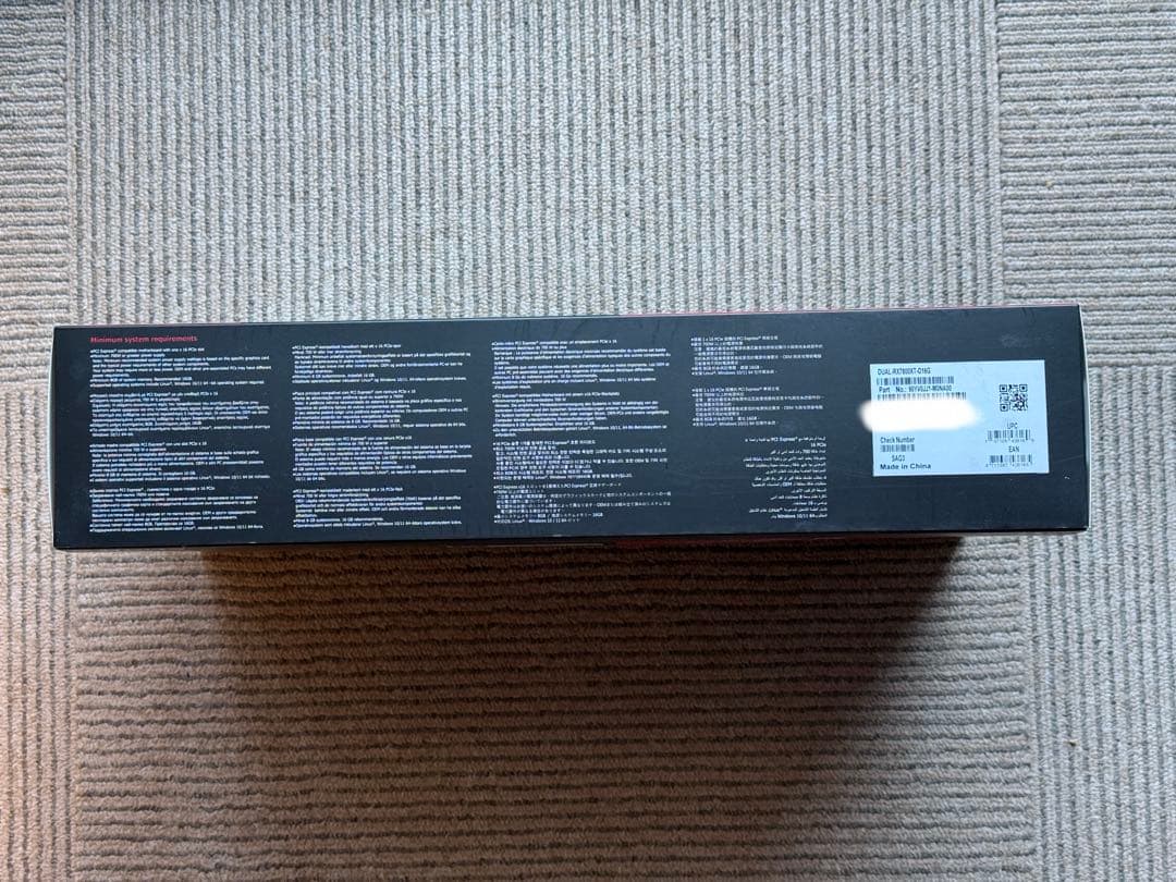 【最終価格・未開封】ASUS Radeon RX 7800 XT OC 16GB