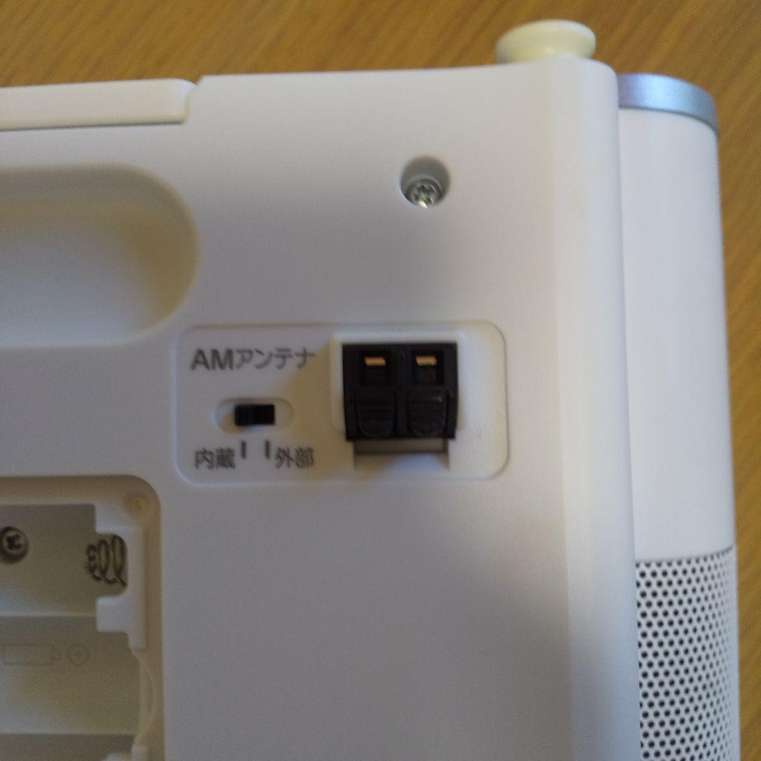 SONY AM/FMラジオ テレビ音声受信機能付き icz-260tv