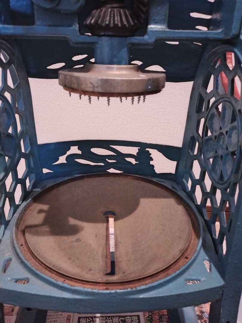 #希少#レトロかき氷機#手動式#古いかき氷機#氷削機#