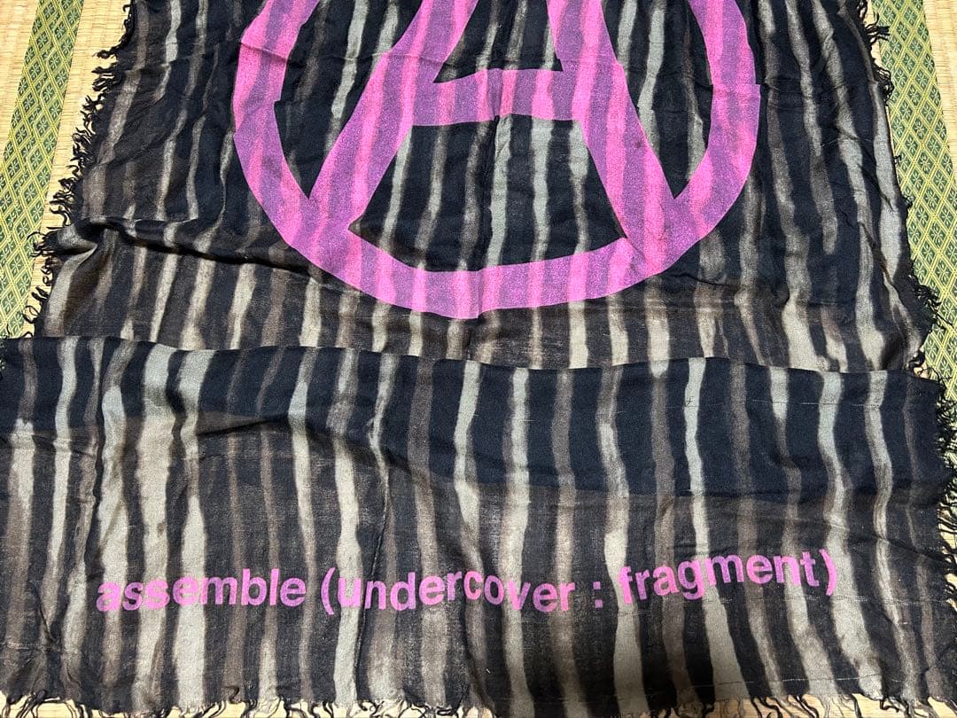 assemble 【undercover×fragment】大判ストール