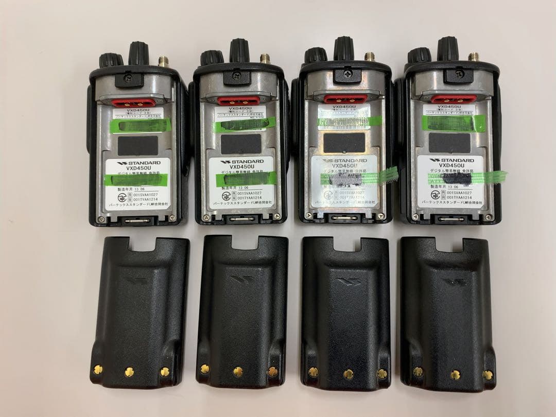 STANDARD VXD450U デジタル無線機 4台