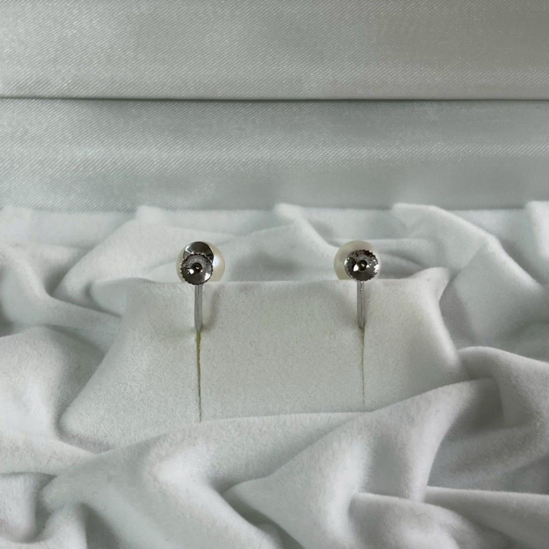 アコヤ真珠　2点セット ネックレス イヤリング 本真珠 シルバー　パール