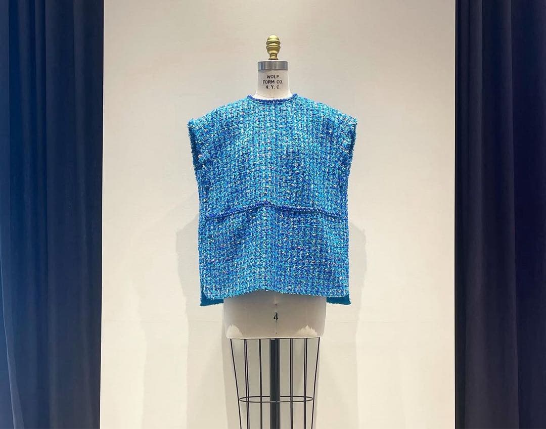 Drawer⭐︎ツイード⭐︎ベスト⭐︎トップス⭐︎ドゥロワー