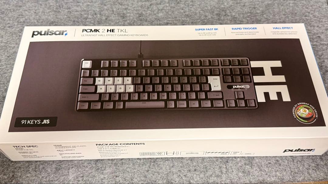 新品 Pulsar PCMK 2 HE JIS91キーかな印字なし 磁気スイッチ