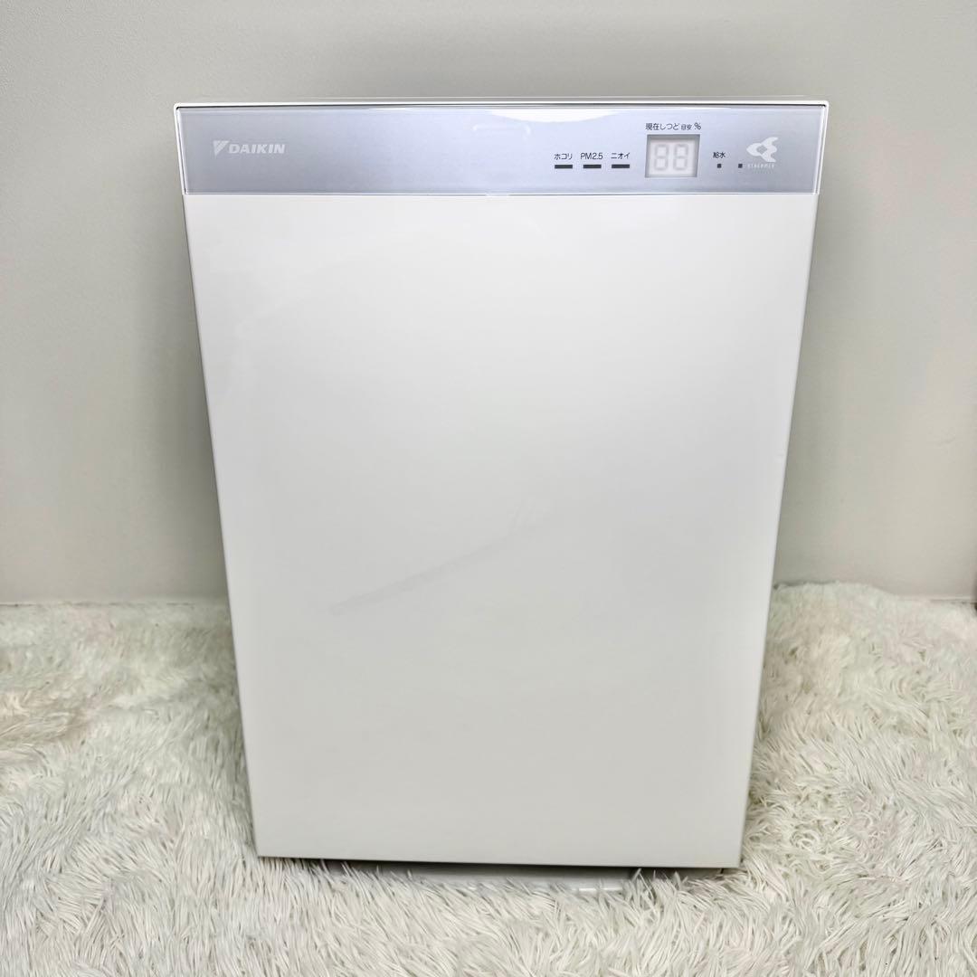 極美品 DAIKIN 加湿ストリーマ空気清浄機 MCK70X-W 2021年製