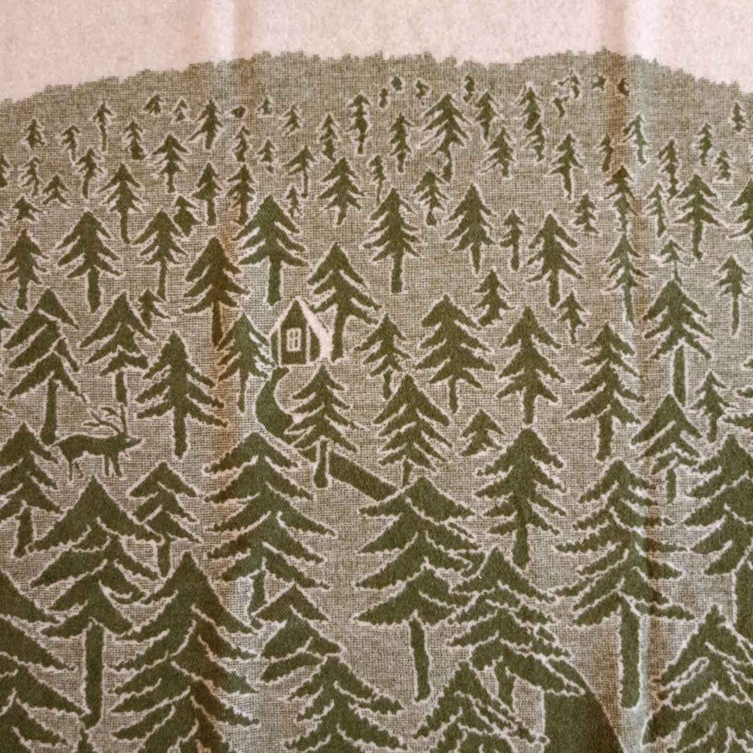 KLIPPAN ウールブランケット HOUSE IN THE FOREST