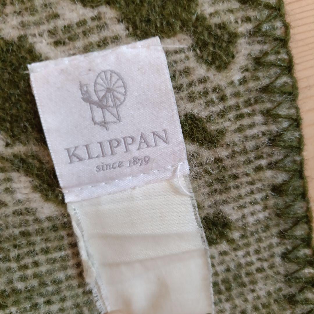 KLIPPAN ウールブランケット HOUSE IN THE FOREST